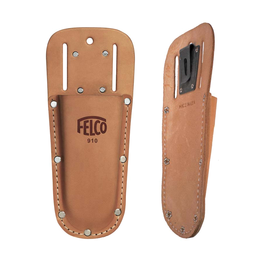 F910 Flat Holster with Belt Loops & Clip Felco - Hand Tools